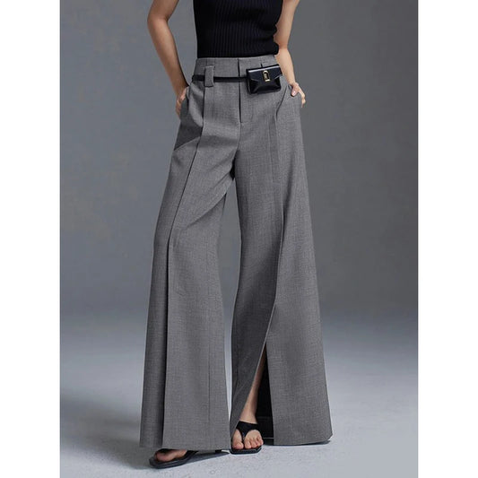 URBAN ELEGANCE PLEATED TROUSERS