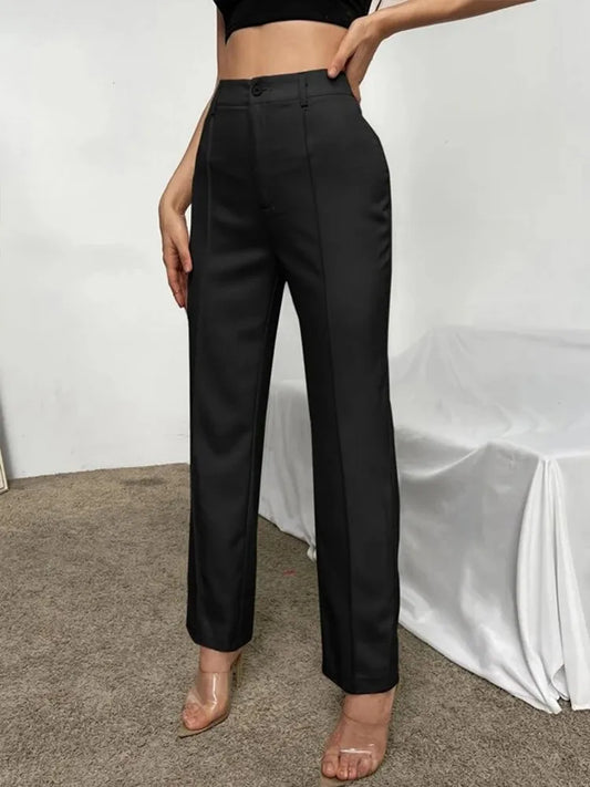 LUCIA HIGH-WAIST TROUSERS