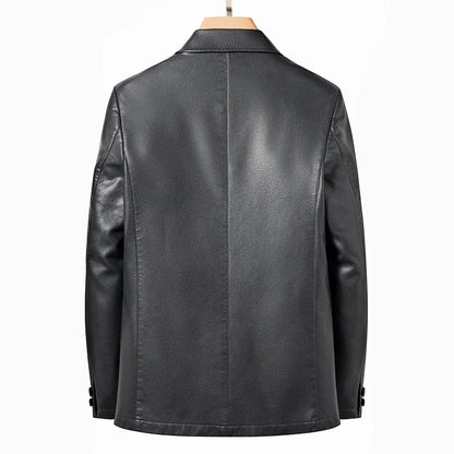 Mason Roy Leather Blazer