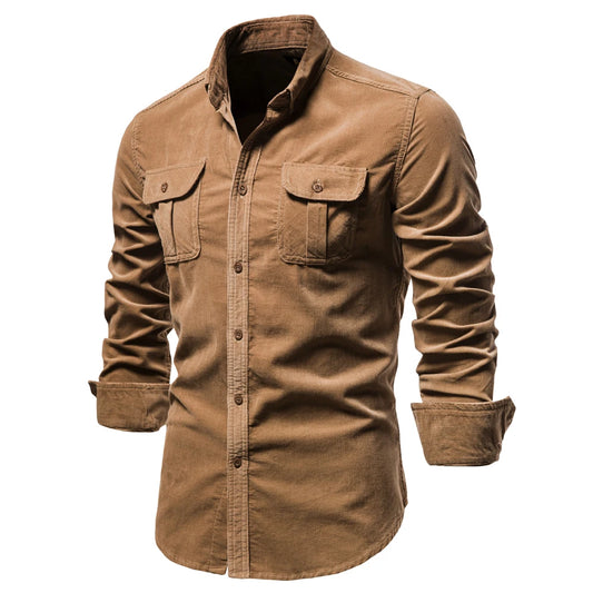 Cotton Edge Corduroy Shirt